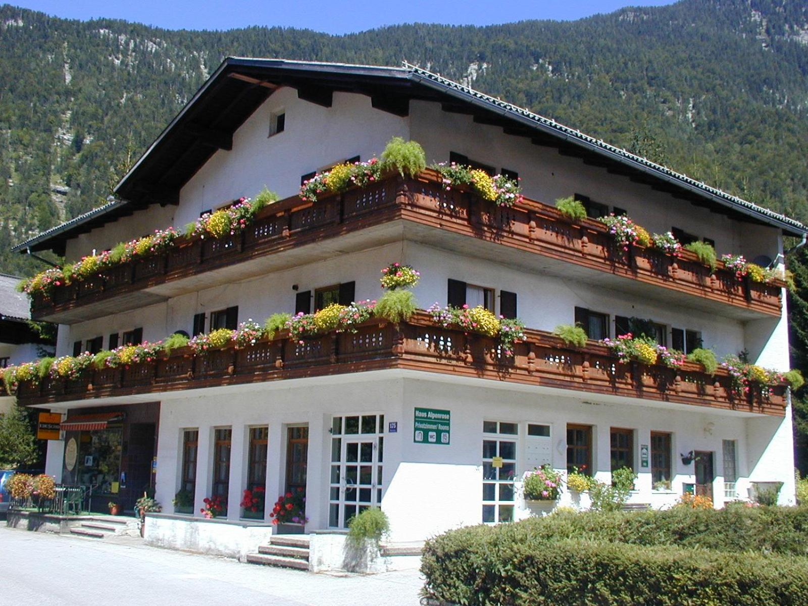 Haus Alpenrose Hotel Obertraun Eksteriør billede